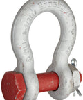 Bolt Type Anchor Shackle G-2130 In Carbon Steel Galvanized One Inch Size Eight And A Half Ton Working Load Limit Heavy Duty Hardware