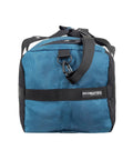 Front view of Sport 95 Mesh Dive Bag With Double Duffel Straps And Adjustable Shoulder Strap For Scuba Gear Denim Blue Fabric
