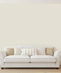 Living room with walls painted using Signature Interior Exterior Eco Friendly Paint Snow White Low Sheen 1 Gallon