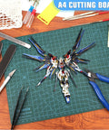 25-Piece Model Building Tools Kit for Hobbyists and DIY Enthusiasts with cutting board, nippers, tweezers, and plastic model
