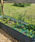 All Purpose Garden Hoop Kit With 5 Sets Of 7 Foot Fiberglass Hoops For Raised Beds Rust Proof Frame Garden Netting Greenhouse Kit Shade Cloth And Row Cover 25 Pieces over plants