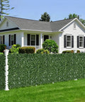 Artificial Ivy Fence Privacy Screen 120x40 Inches UV Resistant Dense Faux Greenery Backdrop With Realistic Leaves in garden