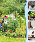 Bulb Duster Sprayer For Rapid Even Pollination Of Tomatoes Veggies And Fruit Trees During Bloom in use on a garden