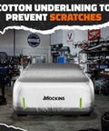 Large Sedan Car Cover 200x75x60 Inches All Weather 190T Polyester With Buckle Strap Indoor Garage