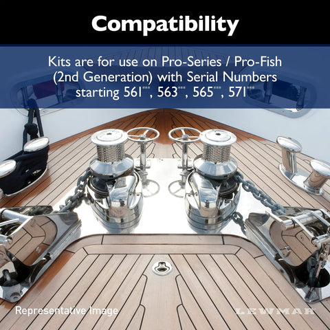 2nd Generation Dowels and Screws Kit for Pro Series and Pro Fish Windlasses Fits Serial Numbers 561 563 565 571 on deck