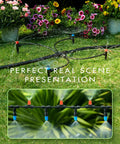 All In One Drip Irrigation Kit For Garden And Greenhouse With One Half And One Quarter Inch Tubing in garden setting