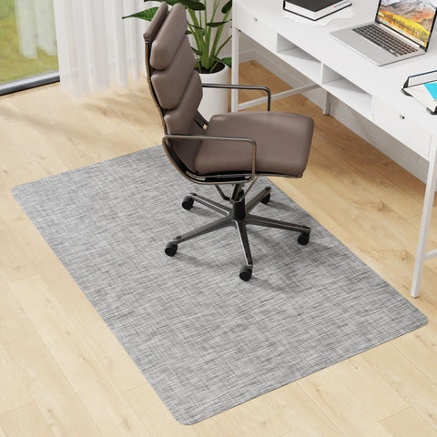 Office Chair Mat For Hard Floors 36 By 48 Inches Anti Slip Non Curve Desk Chair Mat Protects Hardwood And Tile From Scuffs