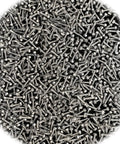 410 Stainless Hex Washer Head Self Drilling Screws One Quarter Inch By One Inch, 1000 Piece Hardware Fastener Kit IHW Fourteen By One