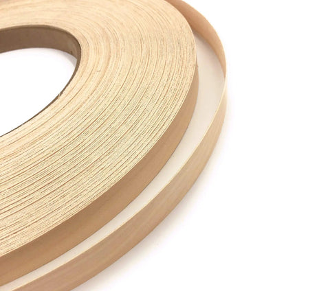 Birch Wood Edge Banding Seven Eighths Inch By Five Hundred Ft Roll Non Glued Real Wood Veneer Edging With Smooth Sanded Finish