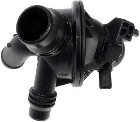 Straight Bolt On Engine Coolant Thermostat Housing Assembly Water Outlet Replacement built bombproof side view with connection ports.