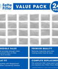 24 Pack Countertop Distiller Water Filters For Megahome And Other Countertop Distillers Premium Replacement Filtration Display