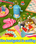 Electric Shaved Ice Machine Kit With Bold Syrup Blends And Twenty Slurp Season Cups on a vibrant summer picnic setup.