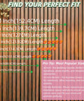 Chart displaying size options for Personalized Neon Sign For Weddings And Events Dope Custom LED Light Sign with lengths from 30 to 60 inches.