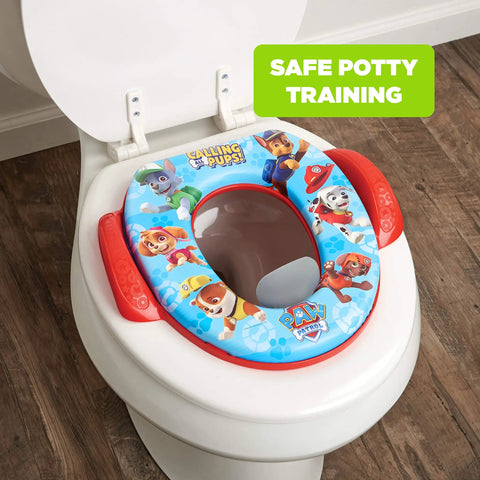 No Fuss Kiddo Potty Training Seat With Ultra Comfy Cushion And Grip Handles, Super Easy Wash Bathroom Chair For Toddlers Mastering Independence, Durable Non Slide Learning Throne That Fits Standard Toilets Flawlessly