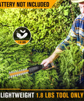 Cordless Hedge Trimmer Compatible With Dewalt 20V Max Battery Tool Only trimming bushes in garden, no battery included