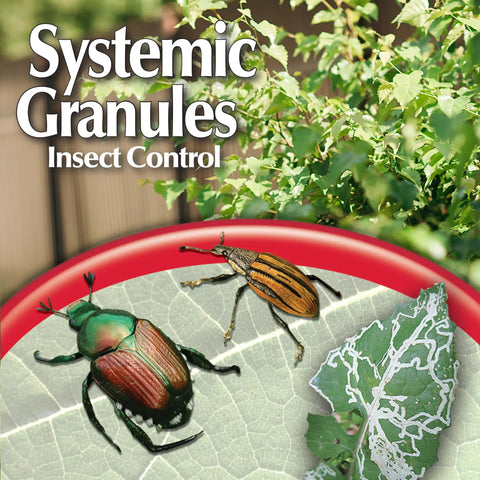 Insect Control Systemic Granules Ready To Use No Fuss Water Resistant Long Lasting Outdoor Protection package