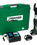 Kickass Heavy Duty Cable Cutter Designed For Slick Cuts Through Copper And Aluminum Wire Comes With 120V Rapid Charger And Tough Hardside Case.
