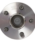 Front view of wheel bearing and hub assembly for Toyota Corolla Matrix Prius and Pontiac Vibe fits 2003 to 2008 Corolla