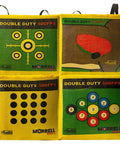 Four Sided Archery Target Bag For Backyard Practice And Outdoor Training Double Duty Field Point Target with bullseye designs