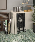 Pink Shifter Multi-Position Folding Hand Truck And Cart for easy load up, folded flat, standing in a home or office space