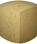 Replacement Buck Target Core with four realistic angles, Polyfusion layers; side view showing quartering away angle for archery practice