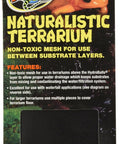 Naturalistic Terrarium Mesh for Substrate Separation and Drainage, 18 by 18 Inches, Non-Toxic and Easy Install, Keeps Substrates From Mixing, Game-Changing Setup for NT3 NT4 Terrariums and Hydroball Layers.