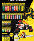 Daily Lubrication Stickers For Heavy Duty Machinery And Equipment - 2x1 Inch Maintenance Labels, 20 Count, Ultra Durable USA Made, Clear Lubrication Reminders To Prolong Equipment Life And Cut Downtime
