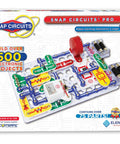 500 In 1 Electronics Exploration Kit From Snap Circuits Pro box with colorful circuit parts visible