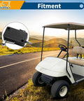 Plug And Play Golf Cart Accelerator Pedal Box Micro Switch 25861G01 visible with golf cart illustration in background