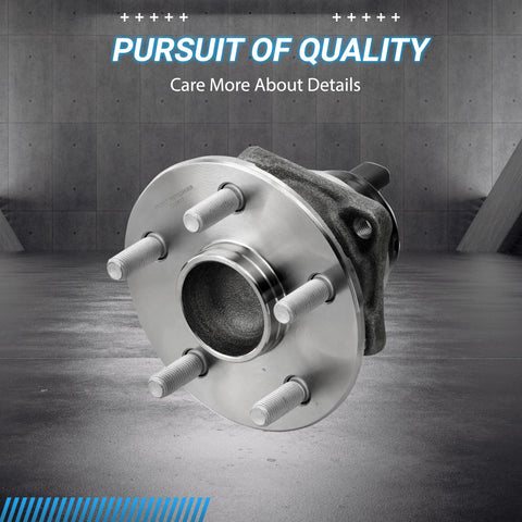 Rear Wheel Bearing Hub Assembly 512217 Compatible With Pontiac Vibe Scion Tc Toyota Celica Corolla Matrix Prius Premium Replacement