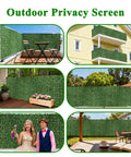 Artificial Ivy Privacy Screen For Fence 39 Inch High 118 Inch Long With Strengthened Joints To Prevent Leaves From Falling Off