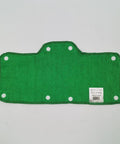 Green Velvet Terry Sweatband For Hard Hats Snap On Liner Washable Keeps Sweat Dry Soft Absorbent 6 Pack Durable Reusable Worksite Accessory For Construction Safety Gear