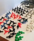 Student Organic Chemistry Molecular Model Kit With Resonating Pi Bonds, 200 Plus Pieces, Backpack Friendly, colorful components