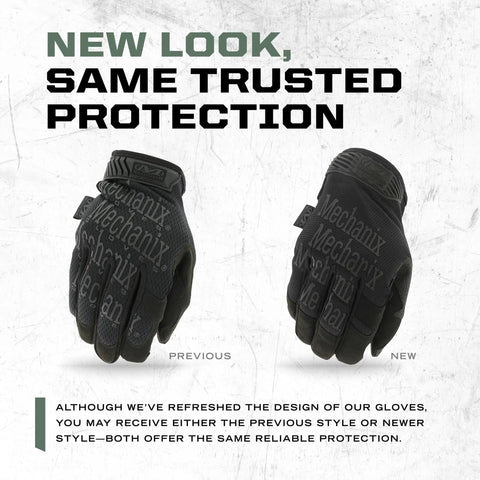 Covert Black Tactical Work Gloves With High Performance Anti Slip Grip And Touchscreen Capable, Impact Resistant Hands