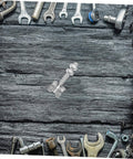 Stainless Steel Sliding Door Pulley With Double Bearings Heavy Duty V Groove Track Roller for barn doors and sliding gates shown among tools