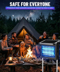 Outdoor Bug Zapper That Crushes Bugs, Sun Powered, Rechargeable 4500V High-Voltage Grid Kills Mosquitoes Flies Moths Gnats Instantly