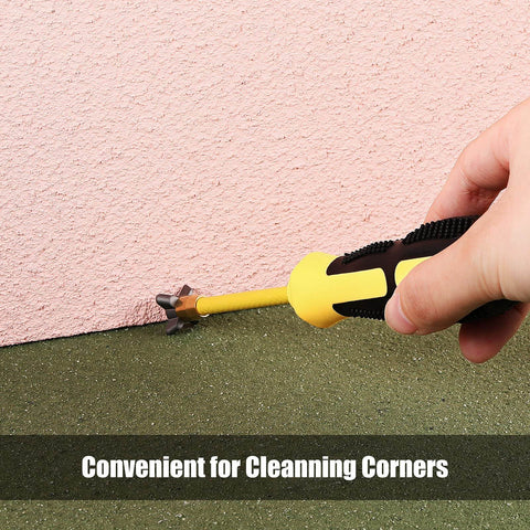 4 In 1 Grout Removal Tool Scraper With Tungsten Carbide Head Durable Alloy Grout Cleaner being used to clean tile joints.