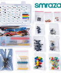 Electronics Component Starter Kit For Arduino And Raspberry Pi With Power Supply Module Jumper Wires Precision Potentiometer