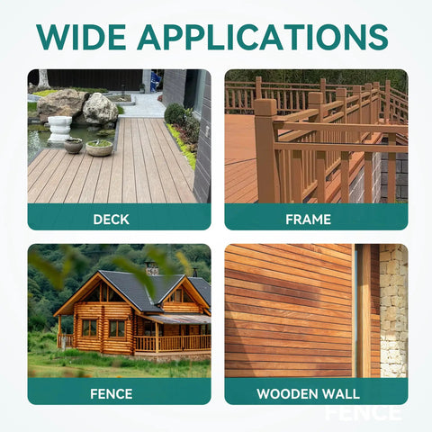 Wood Screws Kit With Torx Star Drive Deck Screws for decks, frames, fences, and wooden walls in DIY outdoor projects