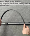 Two Pack High Strength Polypropylene Practice Swords bent to show flexibility for Martial Arts Training With Sheath Belt And Display Stand Beefed Up Bokken Style Samurai Sword For Safe Home Or Dojo Practice