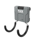 Track Lock Wall Mount Storage System Dual C Hook 2 Pack With Quick Clamp Mounting featuring non-slip rubber contact points