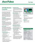 Expandable ESPME3 Lawn Irrigation Controller product sheet detailing features, specifications, and setup guide.