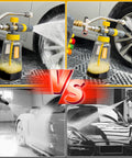 Dual Connector Foam Cannon Gun For Pressure Washer Quick Connect One Quarter Inch Dual Mode Foam And Water Spray Car Wash Soap Cannon Kit With 5 Nozzle Tips For Fast Easy Car Wash Results