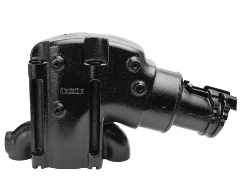 Dry Joint Exhaust Elbow Replacement For Mercruiser 864591T02 Fits 2004 Plus V6 And V8 Marine Engines black metal part
