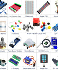 STEM Starter Kit For Arduino Enthusiasts With V3 Board Expansion Board Sensors Display Modules Breadboard And Jumper Wires