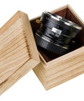 Tilt Shift Adapter For Pentax 645 Autofocus Lenses To Fuji Cameras With 10 Degrees Tilt, 20mm Shift, 360 Degree Rotation, All Metal Build For Precise, Wobble Free Mounting And Creative Macro Shots in wooden box