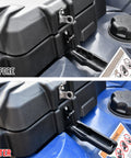 Durable Front Storage Rack Rubber Latch Kit For Polaris Sportsman 500 550 850 1000 2009 To 2024 before after install