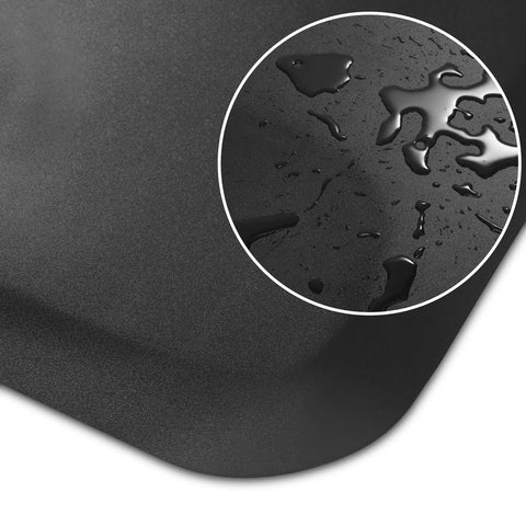 5 Ft By 4 Ft Anti Fatigue Mat For Salon And Barber Chairs In Black Hexagon Pattern 1 Inch Thick Heavy Duty Commercial Grade Durable Floor Mat Built For Busy Salons And Barbershops With Puncture Resistant Design