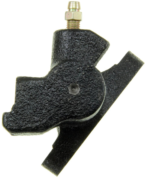 Go-To Direct Fit Clutch Slave Cylinder Replacement For Smooth Shifts, OEM-Grade Build With Durable Rubber Seals, Reverse-Engineered For Exact Fit And Reliable Pedal Response. Black clutch slave cylinder with metal fitting.