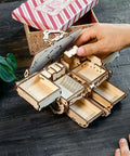 Antique Box 3D Wooden Puzzle Kit For Adults Craft Your Own DIY Mechanical Model Brain Teaser Hobby Set For Home Decor Jewelry Box Project Hands On Fun Today, open wooden jewelry box
